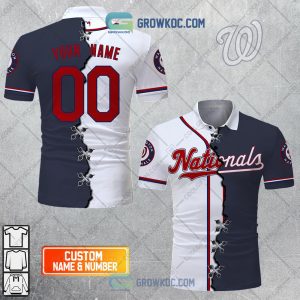 Washington Nationals Major League Baseball MLB Baseball Jersey Shirt Custom  Name & Number