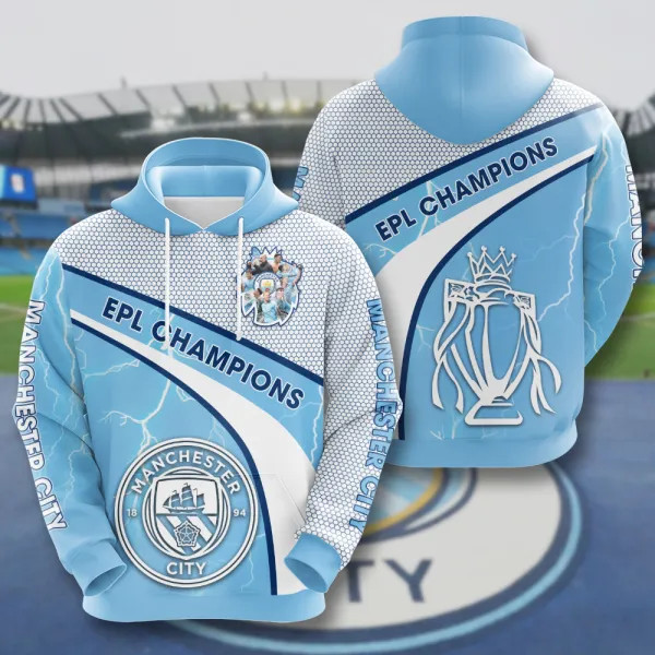 Manchester City EPL Champions 2022-2023 Hoodie Shirt