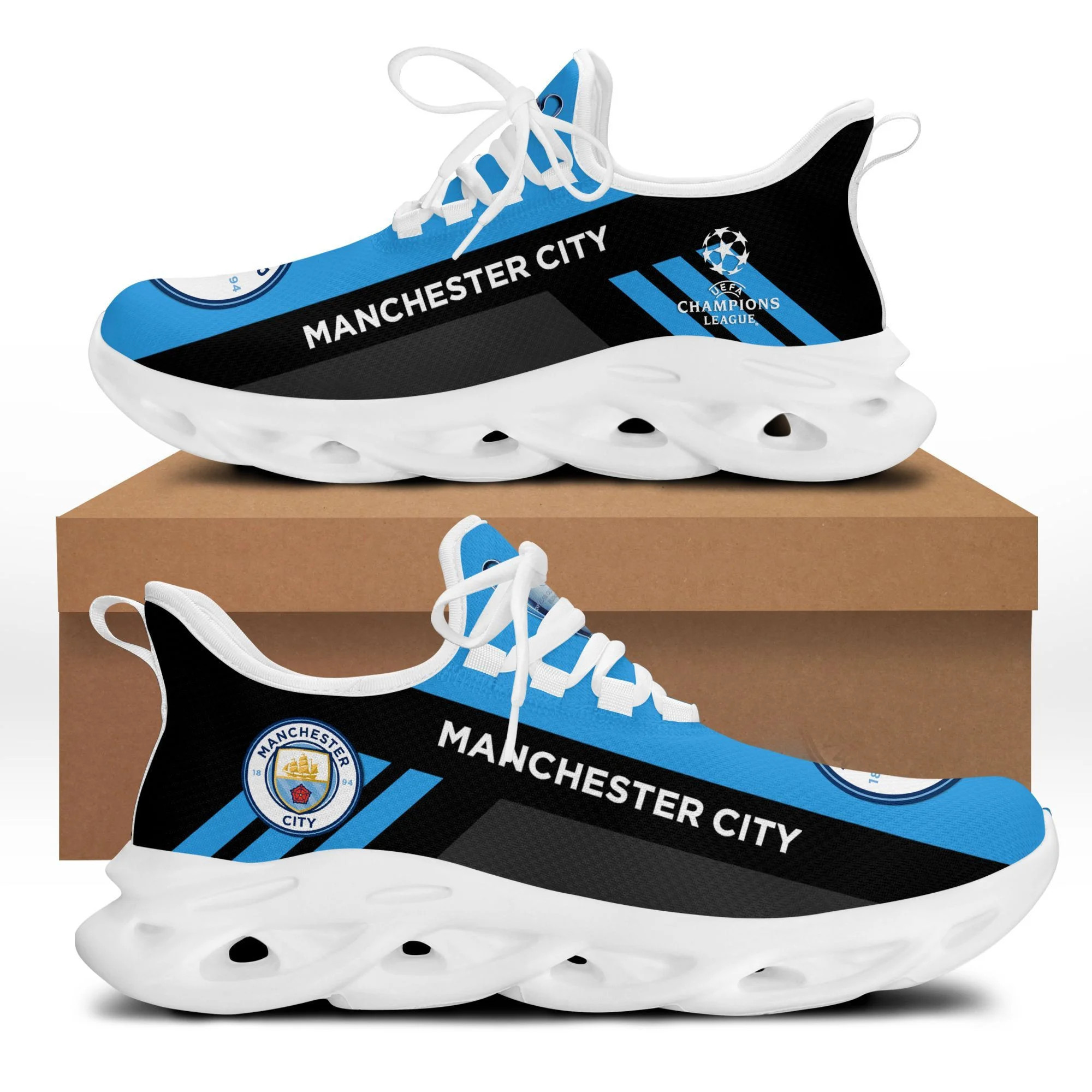 Manchester City The Citizens Custom Max Soul Shoes