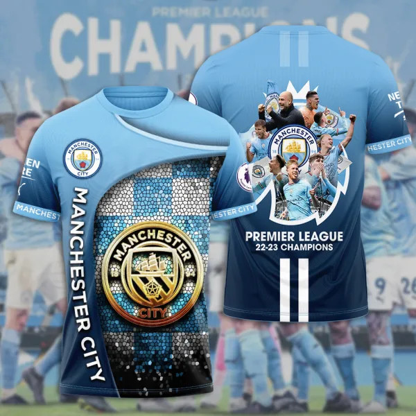 Manchester City The Citizens Premier League Champions Hoodie Shirt