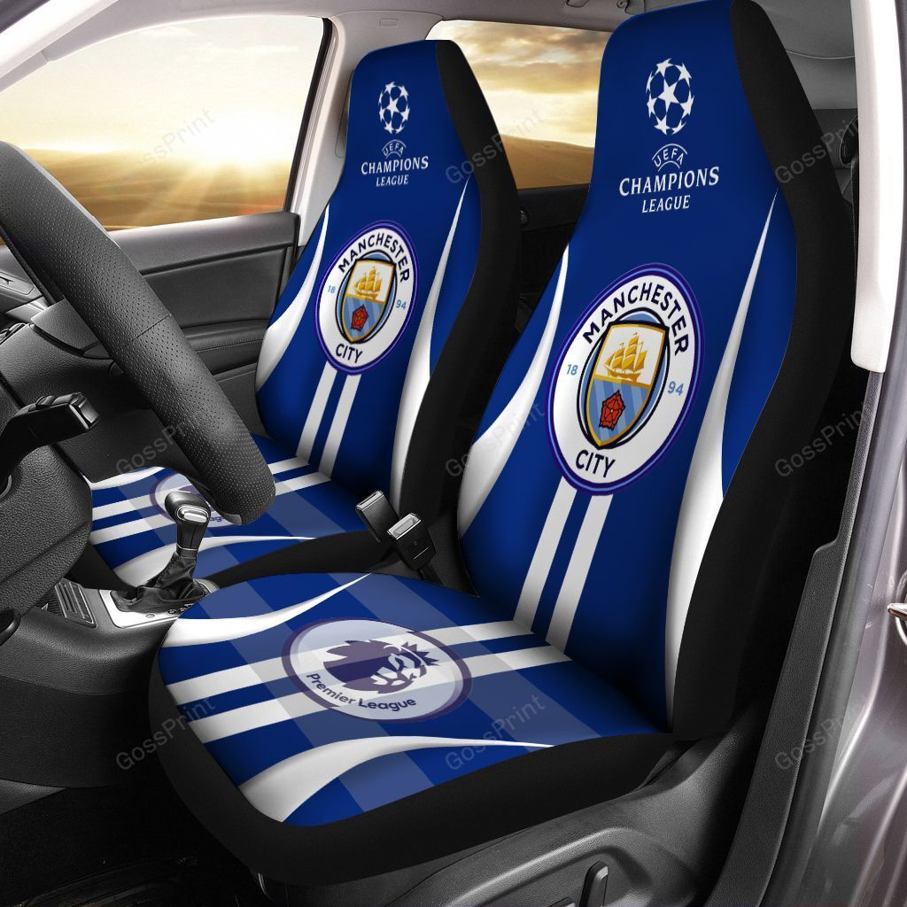 Manchester City UEFA Champions League 2023 Car Seat Covers
