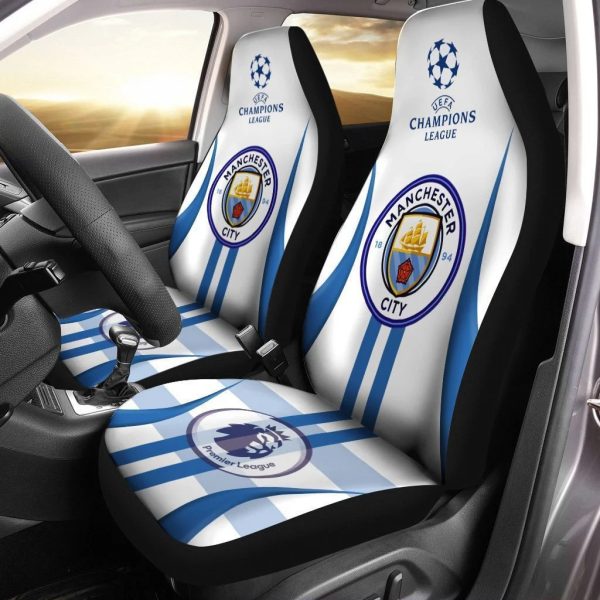 Manchester City The Citizens Champions League 2022-2023 Car Seat Covers