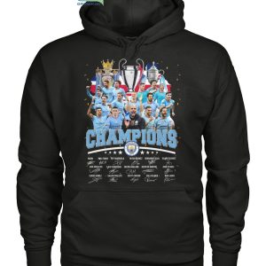 Manchester City Team Champions 2022 2023 T-Shirt