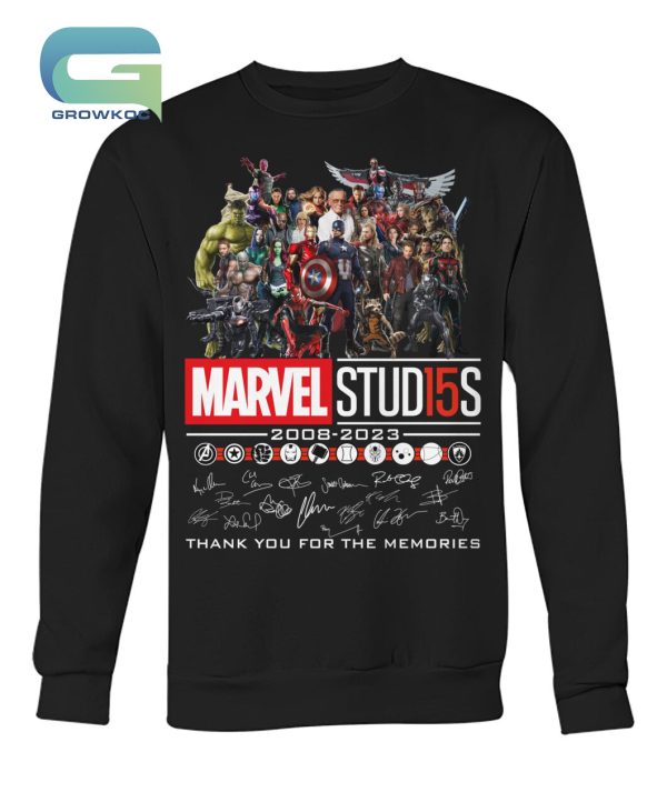 Marvel Studios 15 Years 2008-2023 T-Shirt