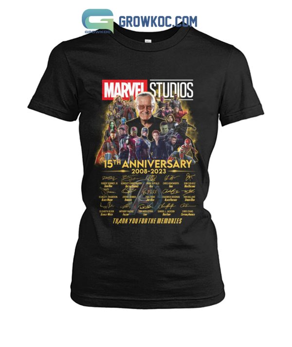 Marvel Studios 15th Anniversary 2008-2023 New Version T-Shirt