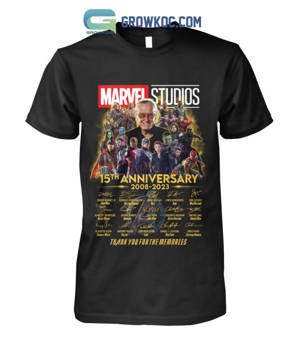 Marvel Studios 15th Anniversary 2008-2023 New Version T-Shirt