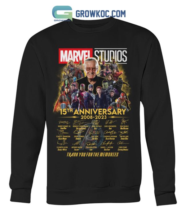 Marvel Studios 15th Anniversary 2008-2023 New Version T-Shirt