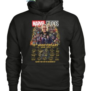 Marvel studios 10th outlet anniversary hoodie for adults