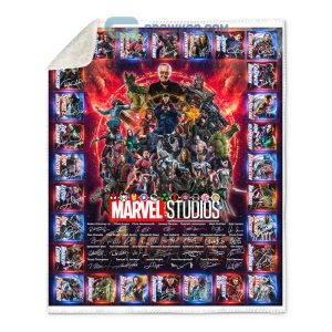 Marvel Studios Avengers Team Super Hero Fleece Blanket, Quilt