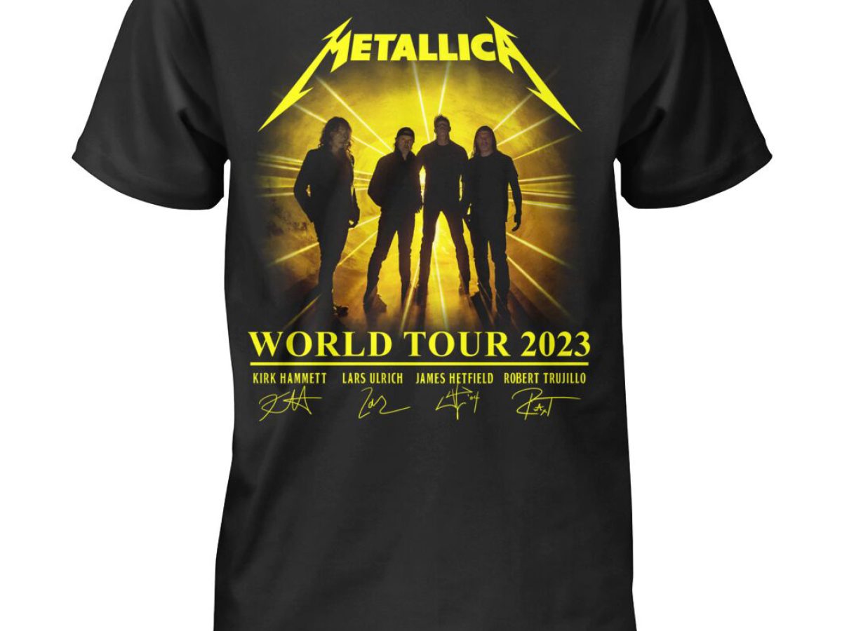 Metallica World Tour 2023 T-Shirt - Growkoc