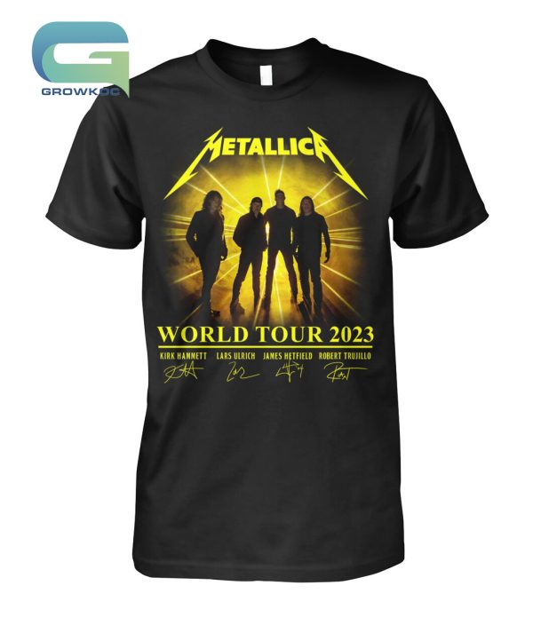 Metallica World Tour 2023 T-Shirt