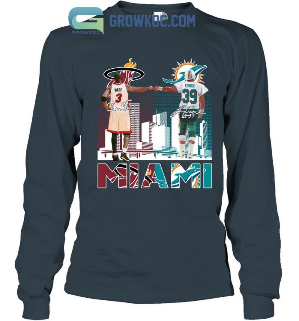 Miami Heat Dolphins City Of Champions T-Shirt