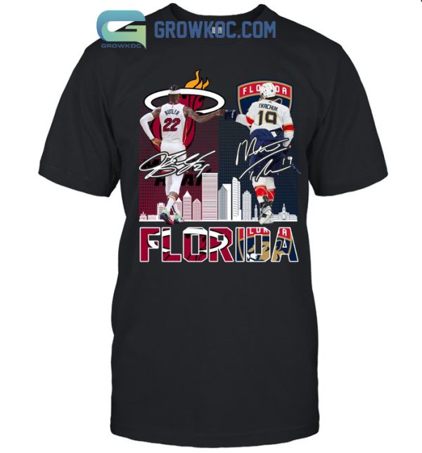 Miami Heat Florida Panther Champions 2023 T-Shirt