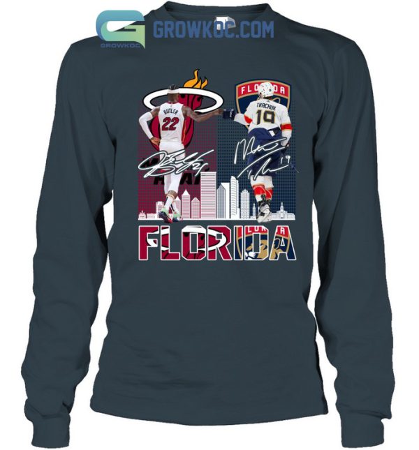 Miami Heat Florida Panther Champions 2023 T-Shirt