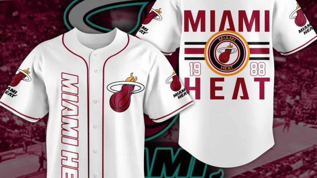 Miami Heat Nike City Pride T-Shirt- Tough Red -Mens