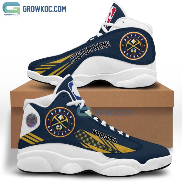 NBA Denver Nuggets Champions Blue Edition Air Jordan 13 Shoes