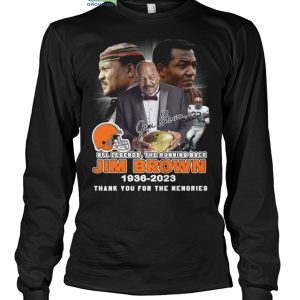 Jim Brown 1936-2023 Cleveland Browns 32 Thank You T-Shirt - Growkoc