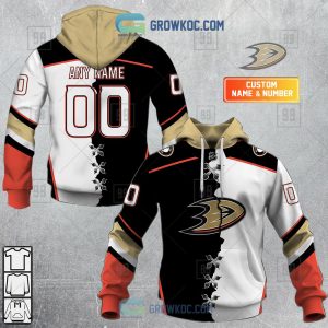 NHL Anaheim Ducks Crane Hawaiian Design Button Shirt