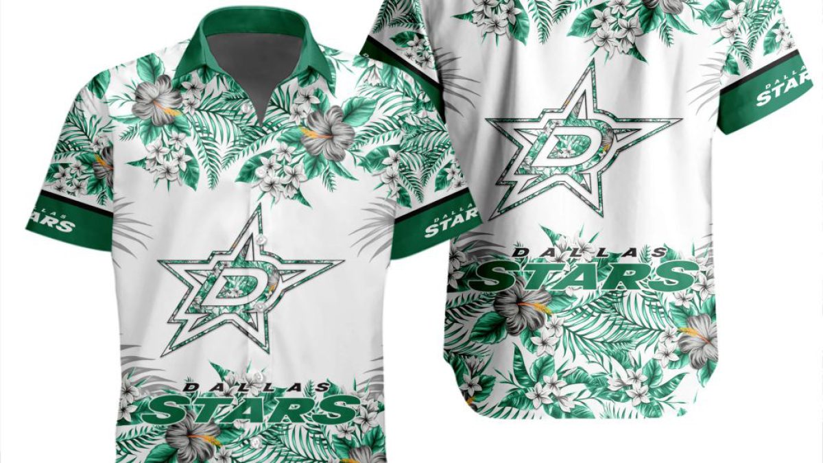 Dallas Cowboys Skull Flower Hawaiian Shirt - Growkoc