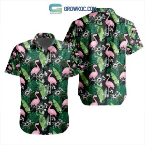 NHL Dallas Stars Crane Hawaiian Design Button Shirt