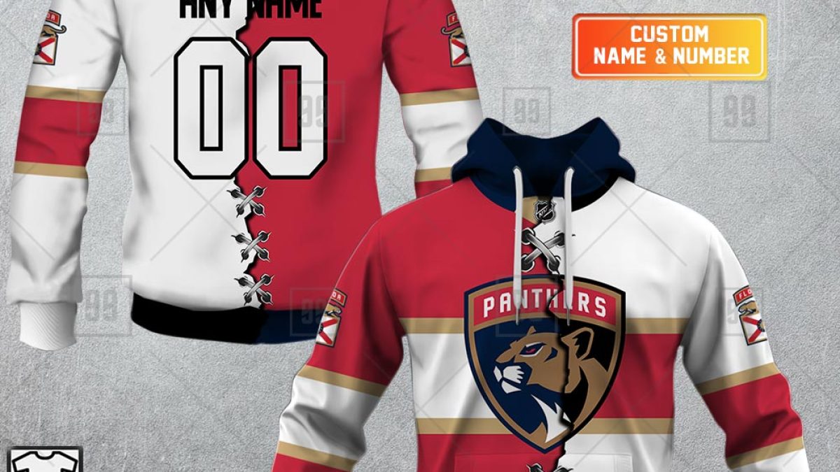 Florida Panthers Personalized Name 3D T-Shirt - T-shirts Low Price