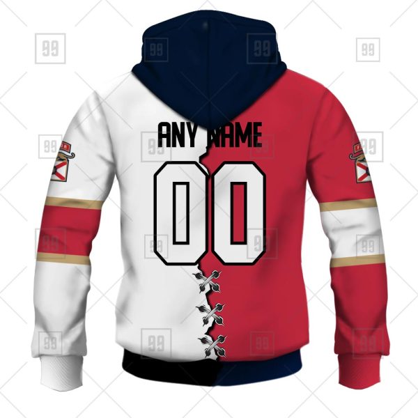 NHL Florida Panthers Mix Jersey Custom Personalized Hoodie T Shirt Sweatshirt