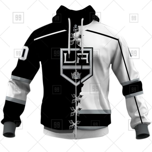 NHL Los Angeles Kings Mix Jersey Custom Personalized Hoodie T Shirt Sweatshirt