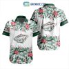 NHL Minnesota Wild Crane Hawaiian Design Button Shirt
