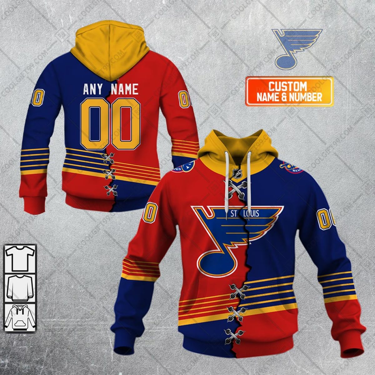 Custom St Louis Blues Chrismas Season NHL Shirt Hoodie 3D - Bring Your  Ideas, Thoughts And Imaginations Into Reality Today