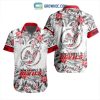 NHL Nashville Predators Crane Hawaiian Design Button Shirt