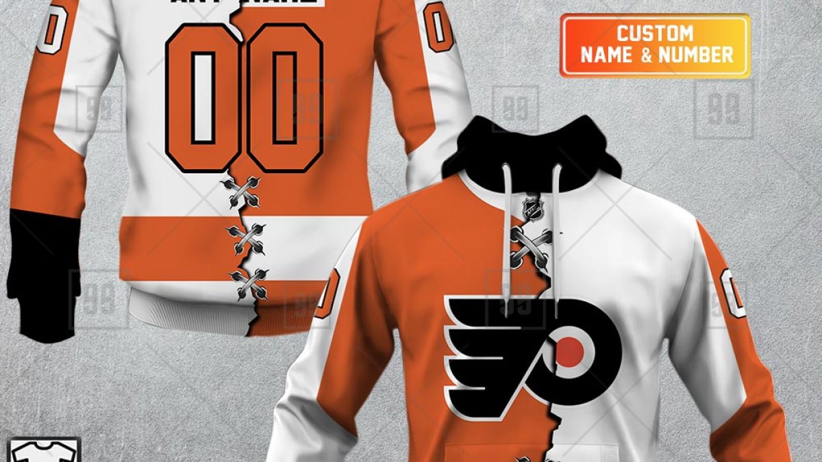 Philadelphia Flyers Nhl Fans Skull 3D All Over Print Polo Shirt