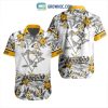 NHL Pittsburgh Penguins Crane Hawaiian Design Button Shirt