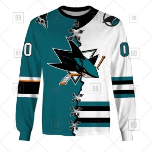 Custom San Jose Sharks jersey, Custom Sharks jersey for sale