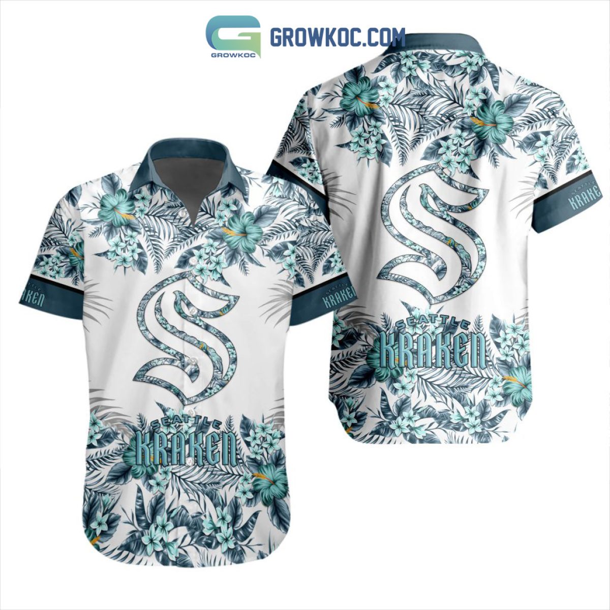 Seattle Kraken NHL Special Jack Skellington Halloween Concepts Hoodie T  Shirt - Growkoc