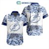 NHL St. Louis Blues Crane Hawaiian Design Button Shirt