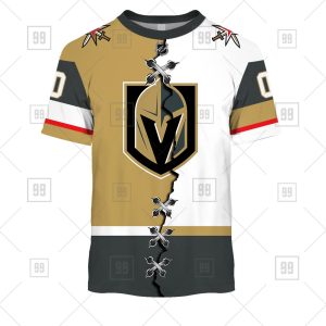 White Vegas golden knights jersey