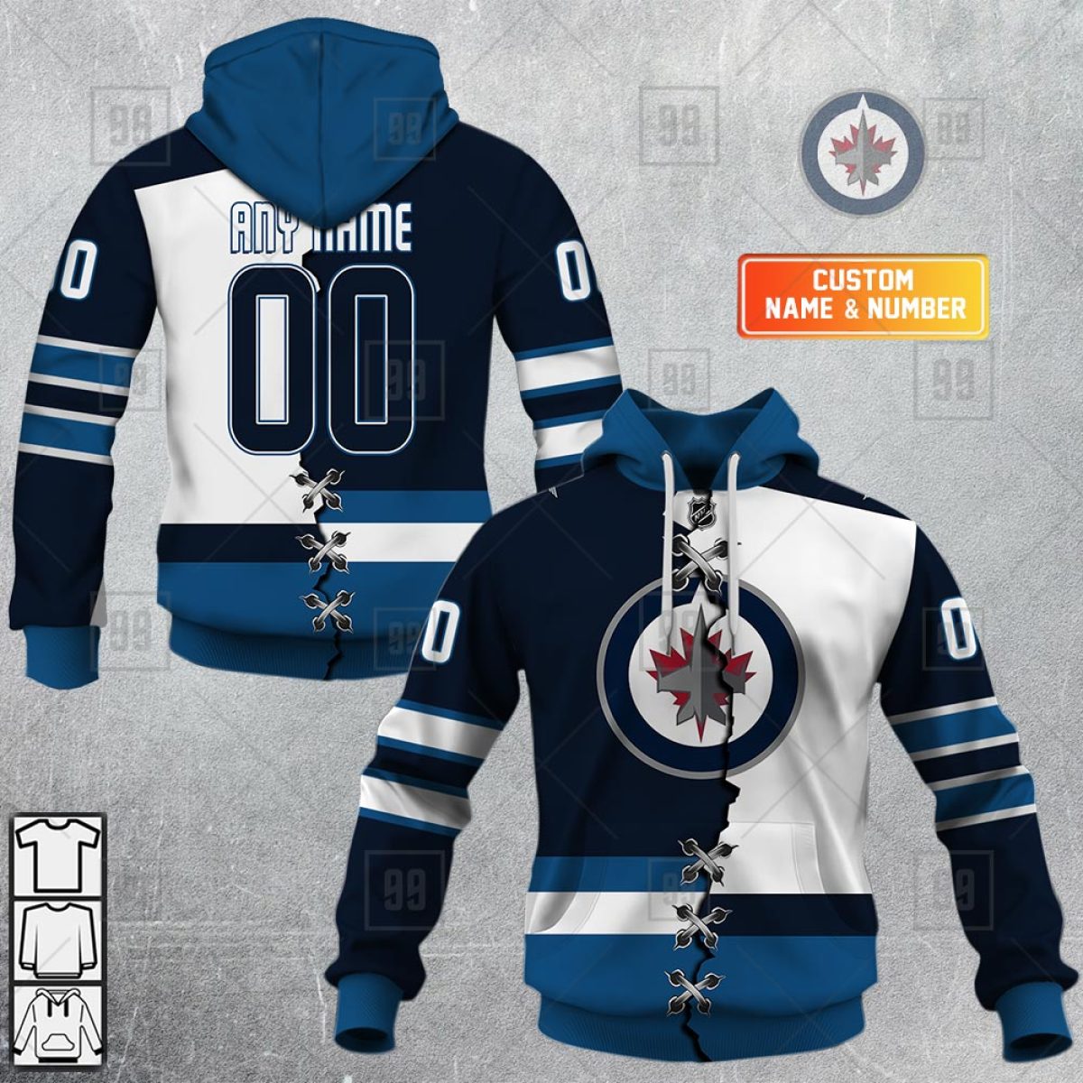 Personalized NHL Winnipeg Jets All-Star Western Conference 2023 Hoodie  Sweatshirt 3D LIMITED EDITION in 2023