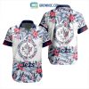 NHL Washington Capitals  Crane Hawaiian Design Button Shirt