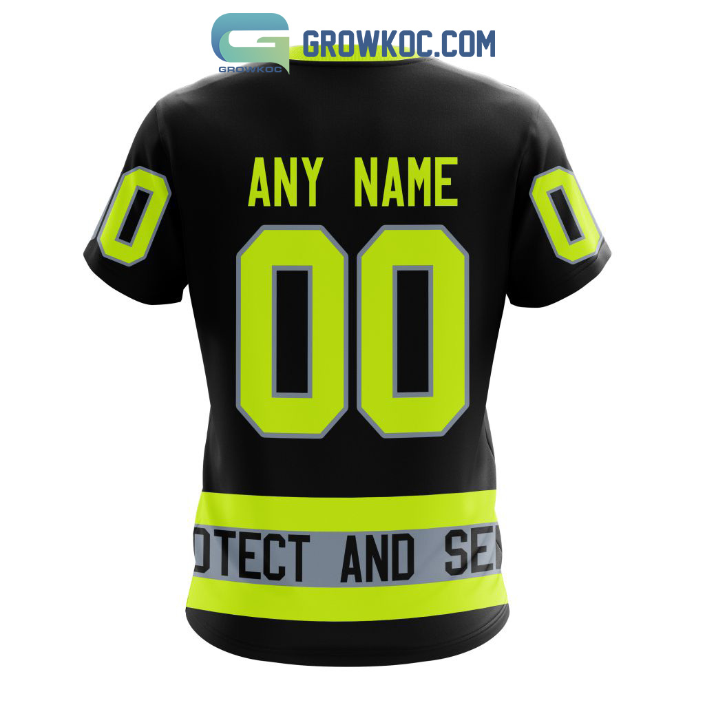 Personalized NHL Boston Bruins Jersey Firefighter 3D Hoodie, Sweatshirt, T- shirt – TAGOTEE