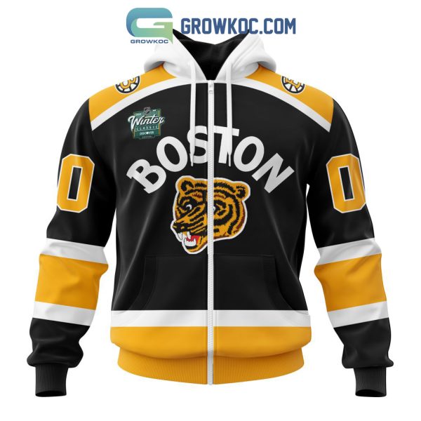 NHL Boston Bruins Personalized Winter Classic 2023 Concept Hoodie T-Shirt