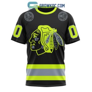 NHL Chicago Blackhawks Baseball Yellow Customized Jersey