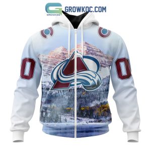 NHL Colorado Avalanche Personalized Special Design With Rocky Mountain Hoodie T-Shirt