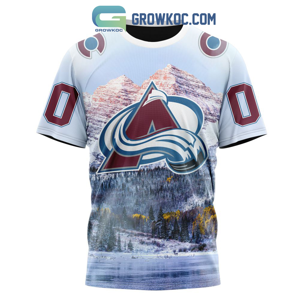 NHL Colorado Avalanche Personalized Special Design With Rocky Mountain  Hoodie T-Shirt - Growkoc