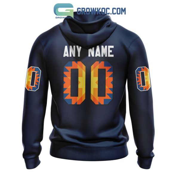 NHL Edmonton Oilers Personalized Special Indigenous Celebration Hoodie T-Shirt