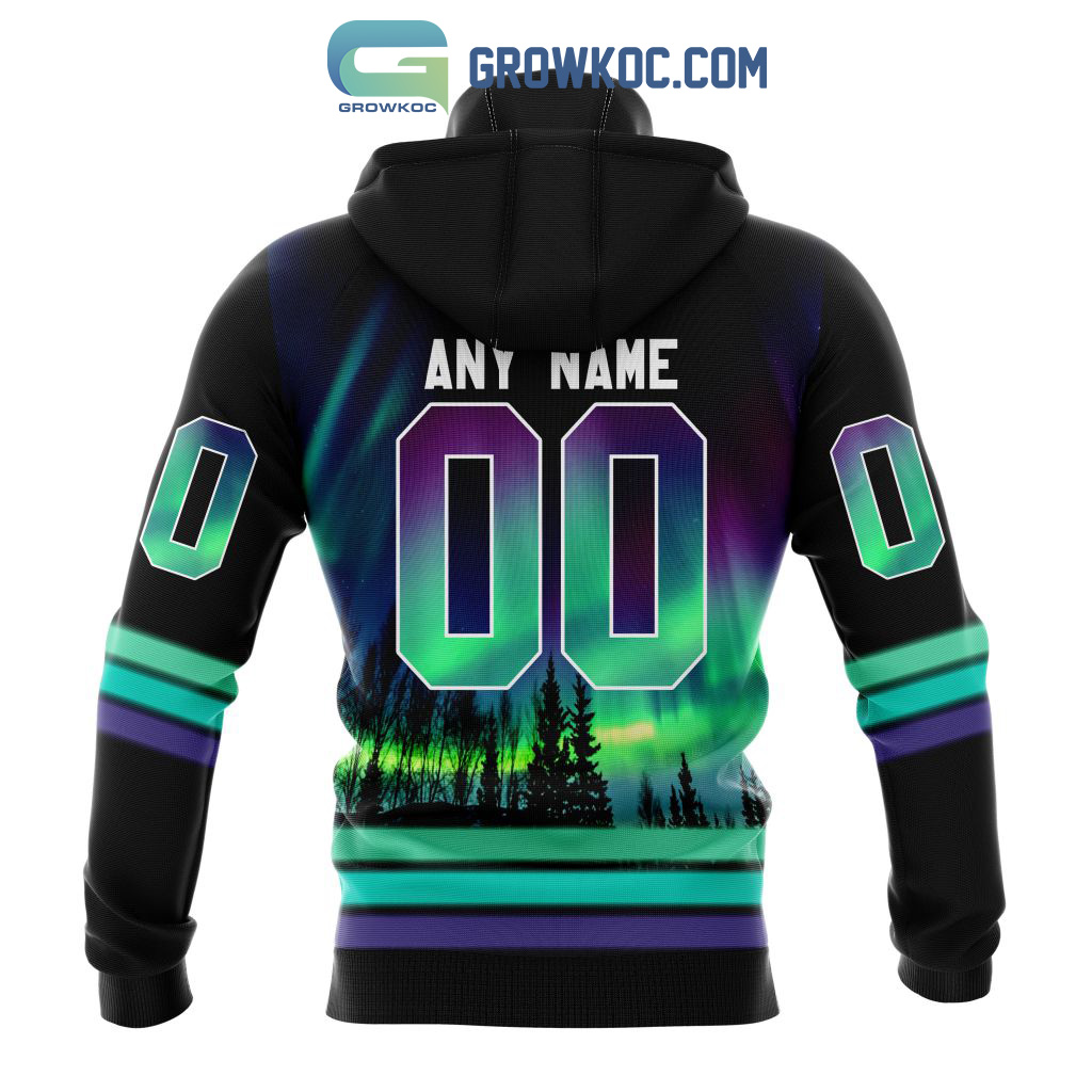 Green Black Custom Sublimated Hockey Jerseys Sweatshirts | YoungSpeeds