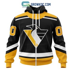 NHL Pittsburgh Penguins Personalized  Reverse Retro Kits 2023 Hoodie T-Shirt