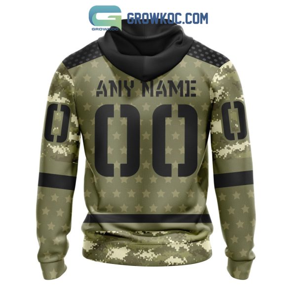 NHL Pittsburgh Penguins Personalized Camo Military Appreciation Hoodie T-Shirt