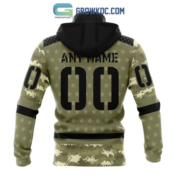 NHL Pittsburgh Penguins Personalized Camo Military Appreciation Hoodie T-Shirt