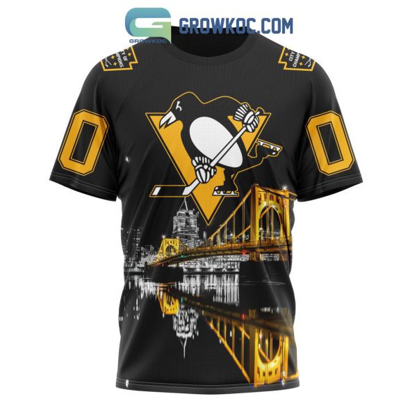 NHL Pittsburgh Penguins Personalized City Of The Champions Hoodie T-Shirt