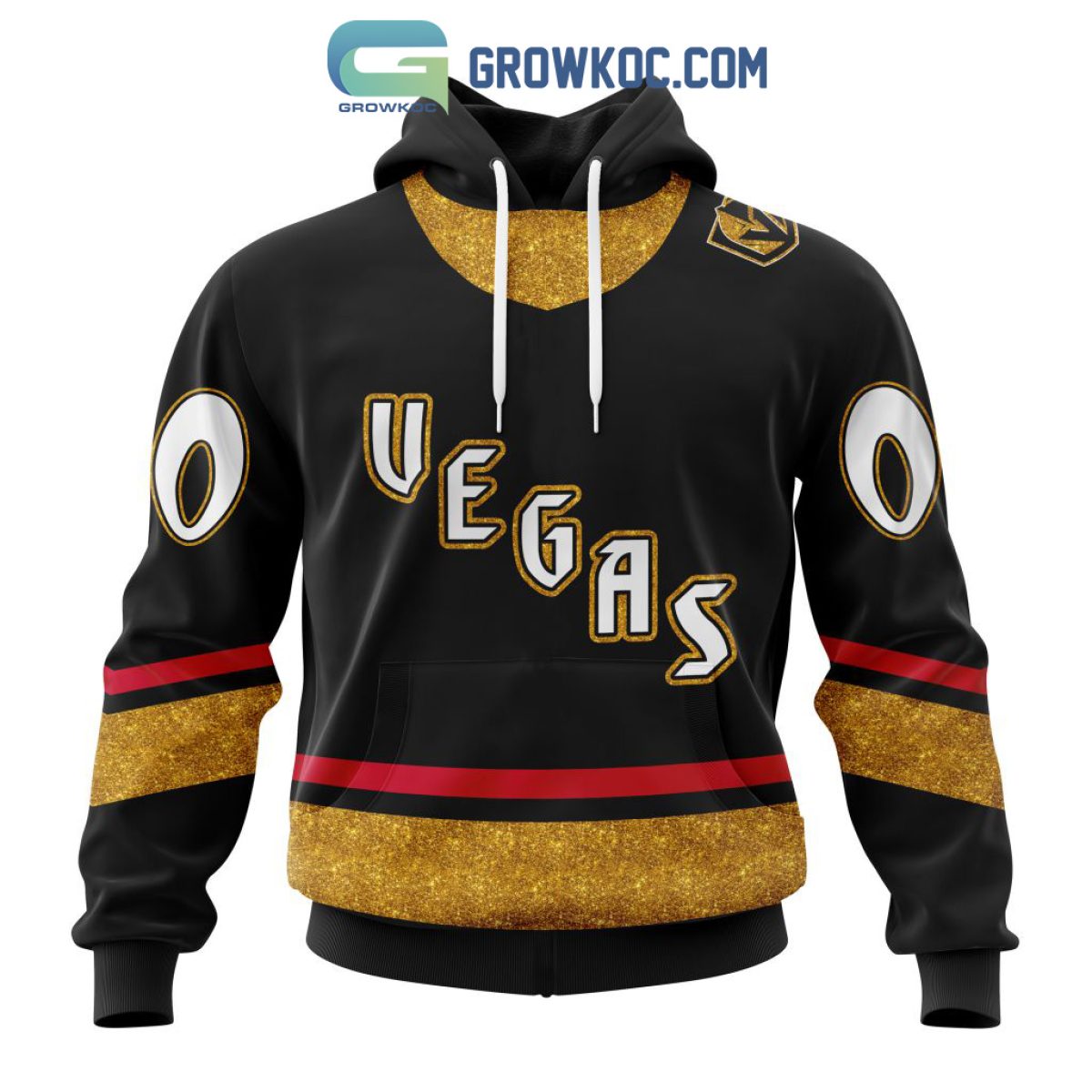 Personalized NHL Vegas Golden Knights Reverse Retro Hoodie, Shirt •  Kybershop